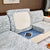 Striped Jacquard Fleece Furniture Covers Stretchable Non-Slip Cushion Covers for L-Shaped Couch, Pets