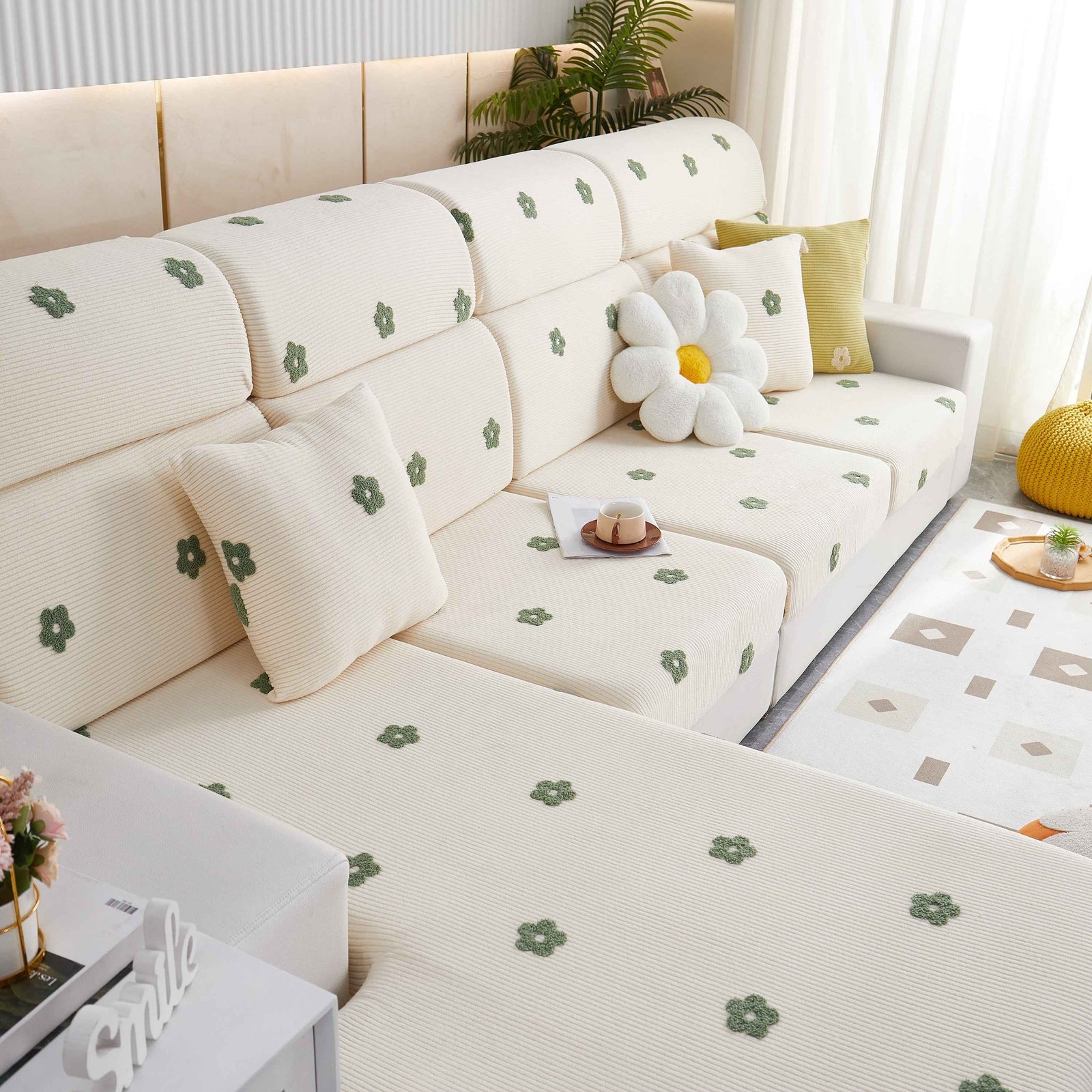 Polar Fleece Sofa Cushion Covers for Sofa 1/2/3/4 Seater, Best Seat Covers for Dogs, Pet Couch Protector
