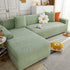 L Shape Couch Covers Stretch Slipcovers Furniture Protector with 1pcs Free Pillowcases