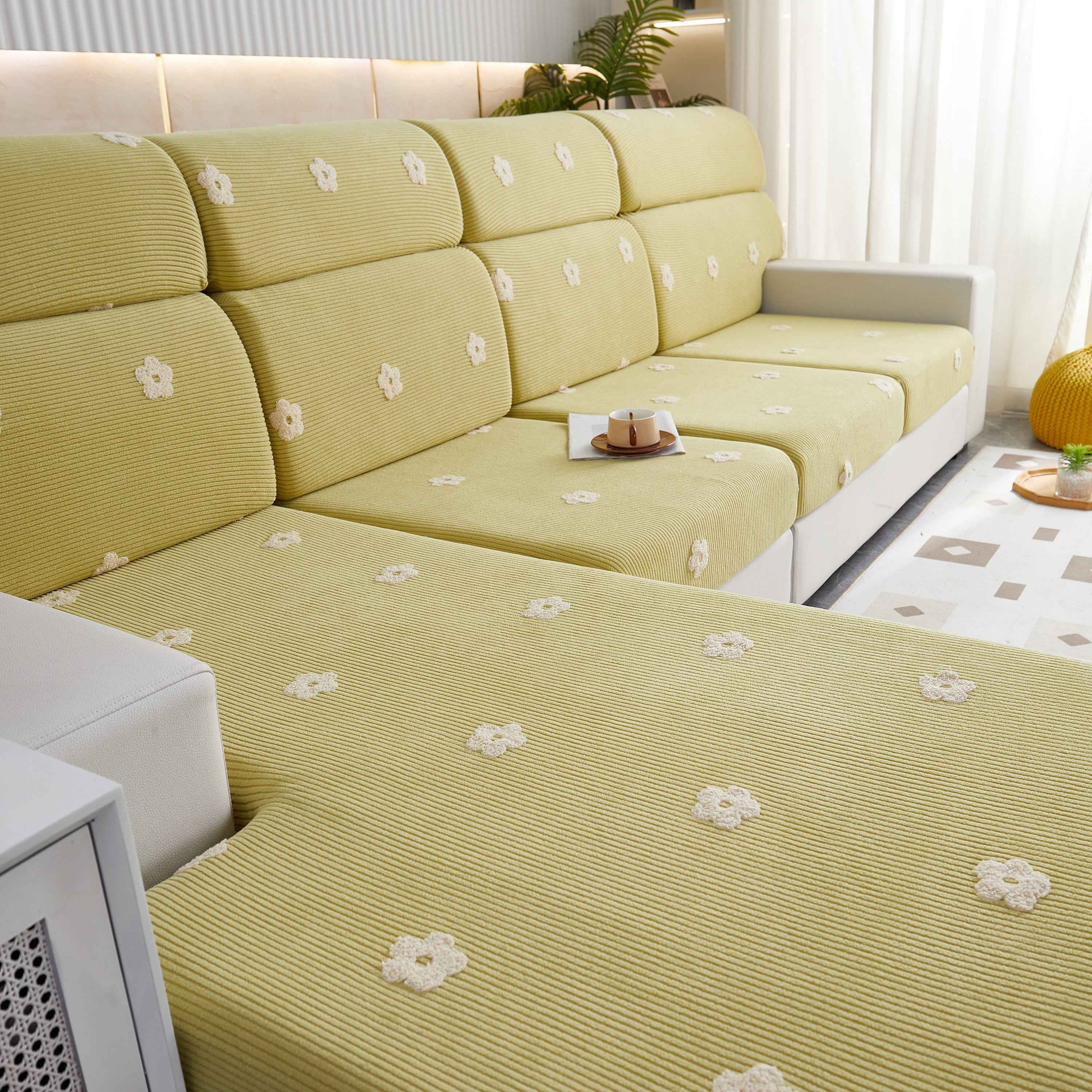 Polar Fleece Sofa Cushion Covers for Sofa 1/2/3/4 Seater, Best Seat Covers for Dogs, Pet Couch Protector