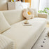 Fleece Stretch Sofa Slipcover Washable Soft Spandex Couch Cover Furniture Protector