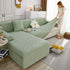 L Shape Sectional Sofa Cover Soft Stretch Furniture Protector Couch Slipcover with 1pcs Free Pillowcases