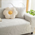 Jacquard Leaf Stretch Sofa Protector Cover Soft Washable Spandex Couch Slipcover