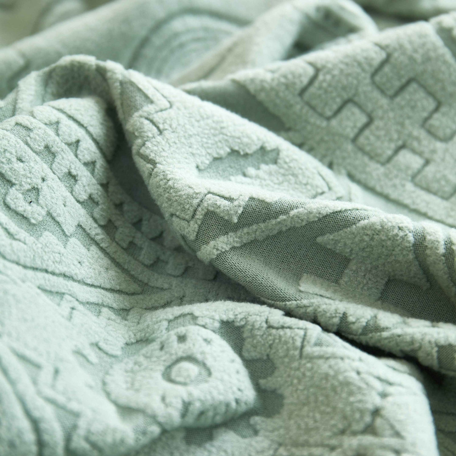 Embossed Geometric Elastic Sofa Cover Boho Stylish Decorative Furniture Covers