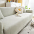 Fleece Stretch Sofa Slipcover Washable Soft Spandex Couch Cover Furniture Protector