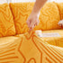 Starry Sky Jacquard Fleece Stretchable Non-Slip Cushion Covers Furniture Covers for L-Shaped Couch