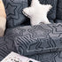 Starry Sky Jacquard Fleece Stretchable Non-Slip Cushion Covers Furniture Covers for L-Shaped Couch