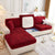 Starry Sky Jacquard Fleece Stretchable Non-Slip Cushion Covers Furniture Covers for L-Shaped Couch
