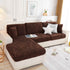 Starry Sky Jacquard Fleece Stretchable Non-Slip Cushion Covers Furniture Covers for L-Shaped Couch