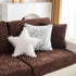 Starry Sky Jacquard Fleece Stretchable Non-Slip Cushion Covers Furniture Covers for L-Shaped Couch