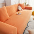 Grid Textured Stretch Sofa Cover, Soft Elastic Slipcover for Couch Protection
