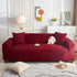 Grid Textured Stretch Sofa Cover, Soft Elastic Slipcover for Couch Protection