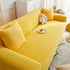 Grid Textured Stretch Sofa Cover, Soft Elastic Slipcover for Couch Protection