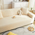 Grid Textured Stretch Sofa Cover, Soft Elastic Slipcover for Couch Protection