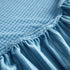 Grid Textured Stretch Sofa Cover, Soft Elastic Slipcover for Couch Protection