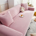 Grid Textured Stretch Sofa Cover, Soft Elastic Slipcover for Couch Protection