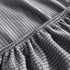 Grid Textured Stretch Sofa Cover, Soft Elastic Slipcover for Couch Protection
