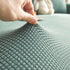 Grid Textured Stretch Sofa Cover, Soft Elastic Slipcover for Couch Protection