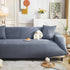 Grid Textured Stretch Sofa Cover, Soft Elastic Slipcover for Couch Protection