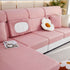 Checkered Jacquard Polar Fleece Stretch Sofa Cover, Non Slip Furniture Protector, Couch Seat Cushion Covers