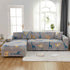 Stretch Slipcover for L Shape Sectional Sofa, Durable & Washable Furniture Protector with Elastic Bottom - Great for Pets & Kids