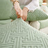 Polar Fleece Couch Cushion Covers, Stretch Sofa Seat Cushion Covers, Elastic Furniture Protector for Pets, Kid