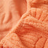 Cozy Plush Coral Fleece Sofa Cushion Slipcovers, Stretch Leaves Cushion Covers, Furniture Slipcovers