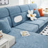 Elastic Skirted Couch Cushion Covers for 1/2/3/4-Seater Sofas, Furniture Protector for Pets, Kids