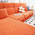 Elastic Skirted Couch Cushion Covers for 1/2/3/4-Seater Sofas, Furniture Protector for Pets, Kids