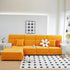 Elastic Skirted Couch Cushion Covers for 1/2/3/4-Seater Sofas, Furniture Protector for Pets, Kids