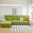 Elastic Skirted Couch Cushion Covers for 1/2/3/4-Seater Sofas, Furniture Protector for Pets, Kids