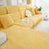 Sofa Seat Cover, Sunflower Patterned Elastic Skirted Couch Cushion Covers for 1/2/3/4-Seater Sofas