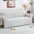 Stretch Sofa Slipcover 1-Piece Furniture Protector Couch with Elastic Bottom for Kids