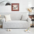 Stretch Sofa Slipcover 1-Piece Furniture Protector Couch with Elastic Bottom for Kids