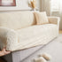 Stretch Sofa Slipcover 1-Piece Furniture Protector Couch with Elastic Bottom for Kids