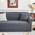 Stretch Sofa Slipcover 1-Piece Furniture Protector Couch with Elastic Bottom for Kids