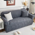 Stretch Sofa Slipcover 1-Piece Furniture Protector Couch with Elastic Bottom for Kids
