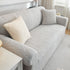 3D Baroque Floral Stretch Sofa Cover Elastic Polar Fleece Couch Slipcover with Straps