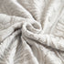 3D Baroque Floral Stretch Sofa Cover Elastic Polar Fleece Couch Slipcover with Straps
