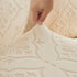 3D Damask Jacquard Stretch Sofa Cover Thick Polar Fleece Couch Slipcover with Straps