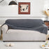 Stretch Sofa Slipcover 1-Piece Furniture Protector Couch with Elastic Bottom for Kids