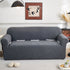 Stretch Sofa Slipcover 1-Piece Furniture Protector Couch with Elastic Bottom for Kids