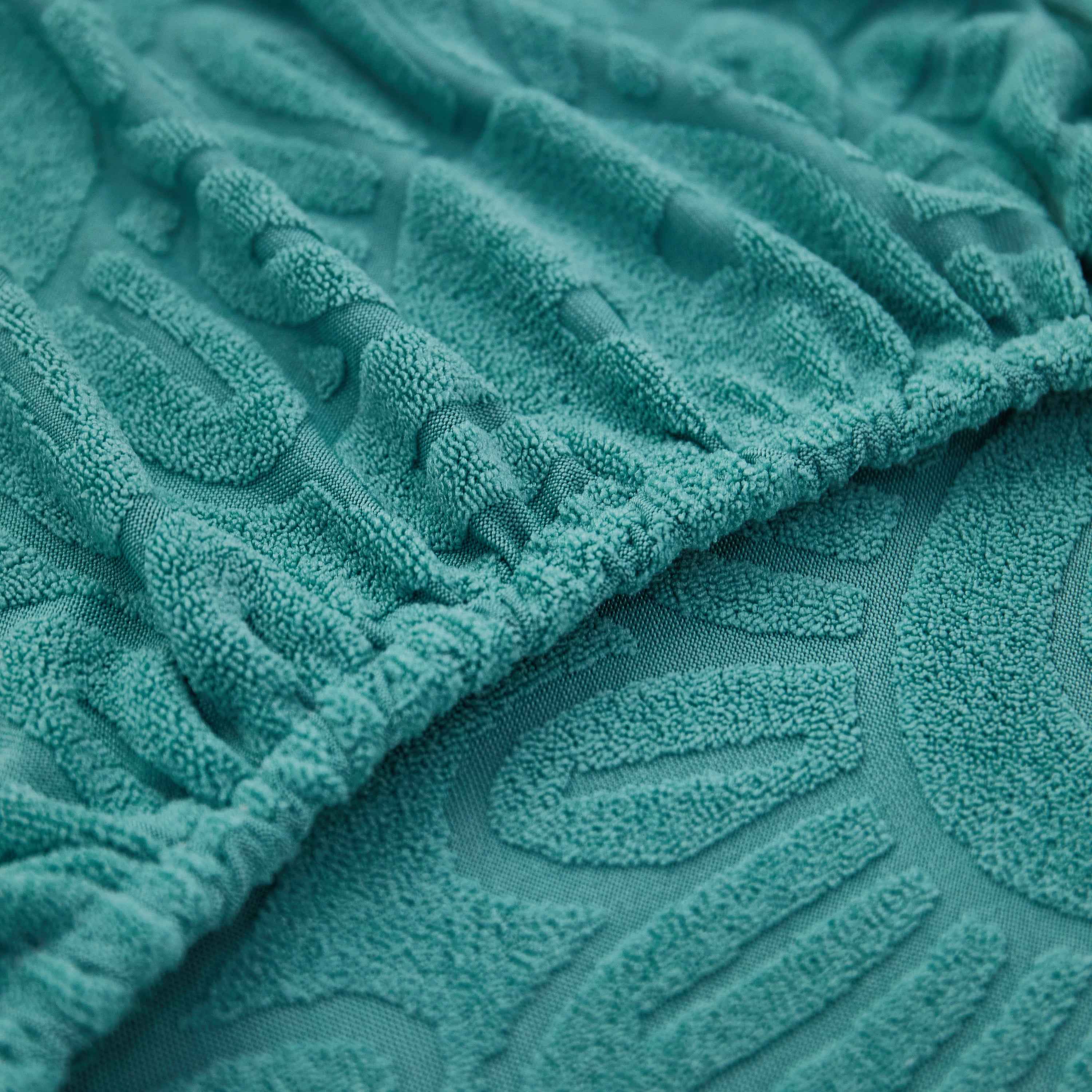 Sunflower Jacquard Fleece Stretchable Cushion Cover, Non-Slip Furniture Covers for Pets, L Shaped Couch Cushion Covers