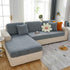 Sunflower Jacquard Fleece Stretchable Cushion Cover, Non-Slip Furniture Covers for Pets, L Shaped Couch Cushion Covers