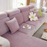 Chenille Cushion Covers for 1/2/3/4 Seater Sofas and L-shaped Couches, Furniture Covers for Pets