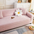 3D Leaves Jacquard Couch Slipcovers Non-Slip Cozy Stretchy Couch Covers for Sectional