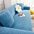 3D Leaves Jacquard Couch Slipcovers Non-Slip Cozy Stretchy Couch Covers for Sectional