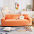 3D Leaves Jacquard Couch Slipcovers Non-Slip Cozy Stretchy Couch Covers for Sectional