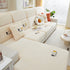 Super Stretch Seat Cushion/Couch Slipcover, Solid Couch Cushion Covers Washable Furniture Protector