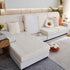 Lucky Clover Slipcover Non-Slip Stretch Jacquard Polar Fleece Sofa Cover for Pets, Cushions, Couches